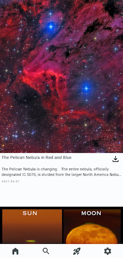 Astronomy Portal Screen 2
