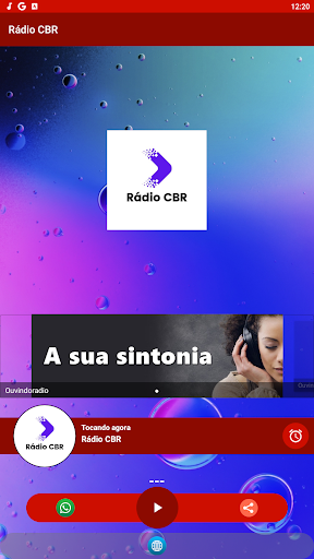 Rádio CBR Screen 2