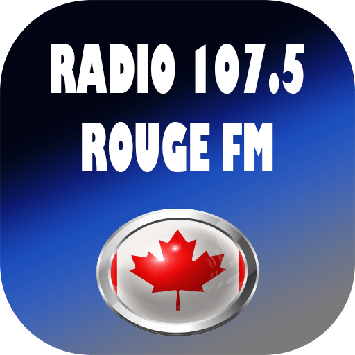 107.5 Rouge FM Quebec Radio Header - AppWisp.com