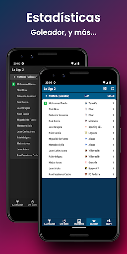 La Liga 2 española screenshot