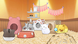 screenshot of Hamster Life match and home