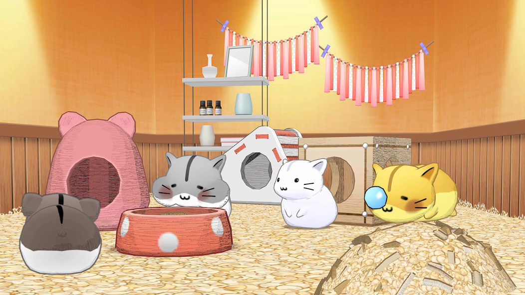 Hamster Life match and home 1.2.1 APK + Мод (Unlimited money) за Android