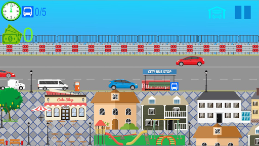 City Bus Mini-Simulator 2D  screenshots 3