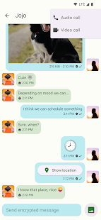 Conversaciones (Jabber / XMPP) Captura de pantalla