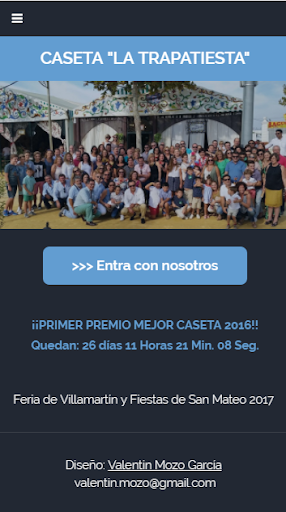 Android application La Trapatiesta screenshort