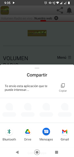 Volumen Radio Screen 3