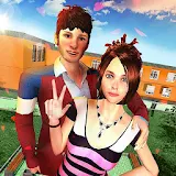 My girlfriend Virtual High School Simulator icon