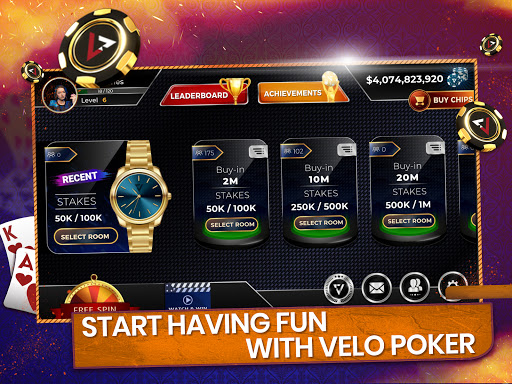 Velo Poker - Texas Holdem Game apkpoly screenshots 18