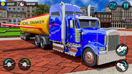 Android application Oil Tanker Truck: Flying Truck screenshort