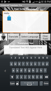 Universal Translator Pro Screenshot