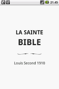 La Sainte Bible, Louis Segond For PC installation