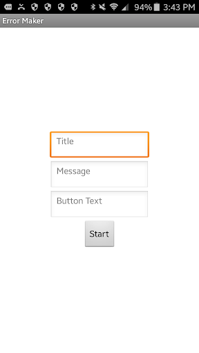 ERROR MAKER - Prank App Screen 3