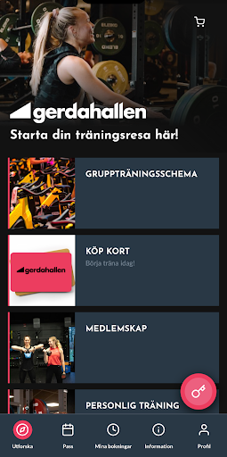 Android application Gerdahallen screenshort