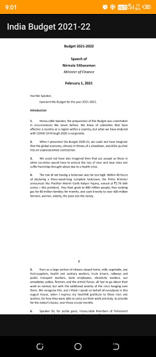 India Budget gk for Competitive Exams