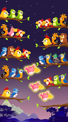 Color Bird Game: Sort It Now - Screenshot 1