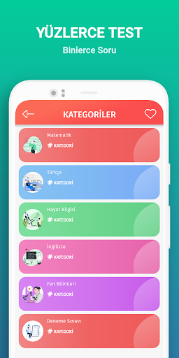 3. Sınıf Testleri Tüm Dersler Screen 3