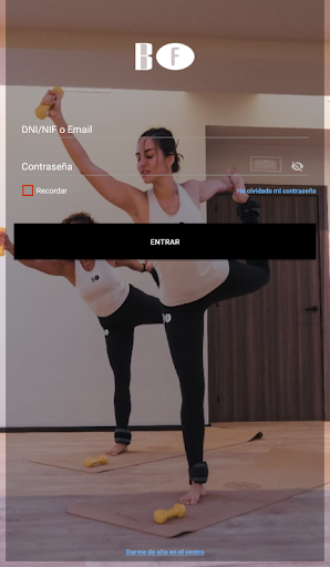 Android application Being Fit screenshort