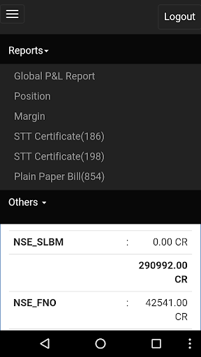 Kunvarji Mobile BackOffice Screen 3
