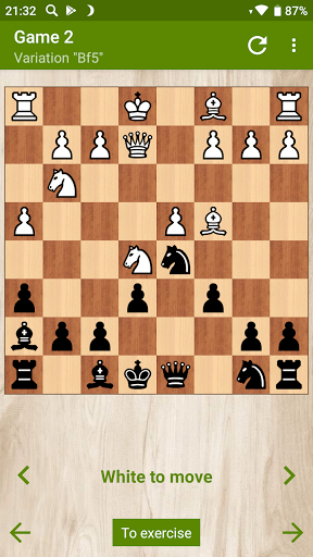 Screenshot of Chess - Classic Caro-Kann
