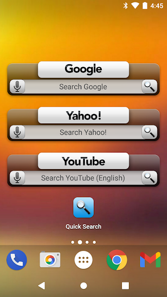 Quick Search Widget banner