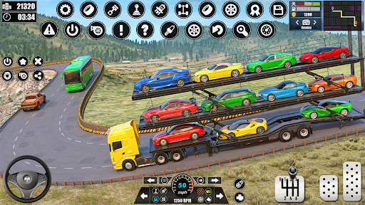 Android application Car Transporter Truck Games 3D screenshort