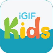 iGIF Kids - Interactive GIFs for Kids 1.0.4 Icon