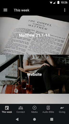 Android application Lake Charles Bible Church screenshort