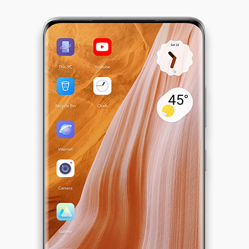 ZTE Axon 40 theme for Launcher logo