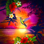 Cover Image of Baixar Beach Sunset Bird - Wallpaper  APK