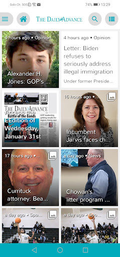 Android application Daily Advance screenshort