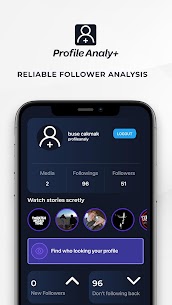Free Mod Profile Analy  Followers Analysis for Instagram 1