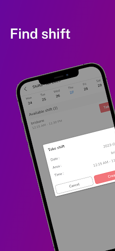 Android application FoodxFood Courier screenshort