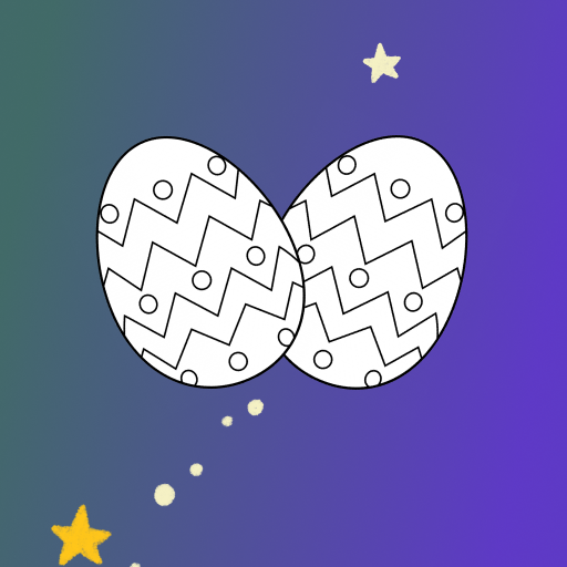 Easter eggs logo