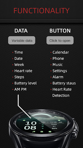 Polar Forests For Wear OS Screen 3