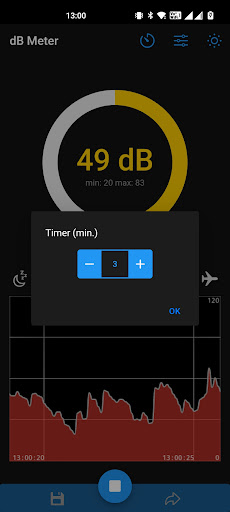 dBMeter - Decibel sound meter Screen 3