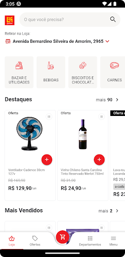 Android application Leve Mais screenshort