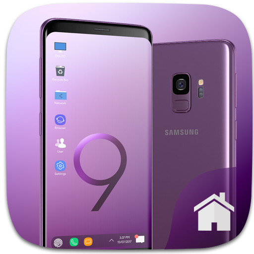 S9 Theme For computer Launcher  Icon