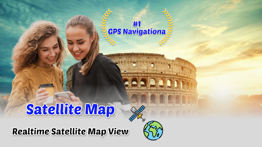 GPS Maps - Live Satellite View