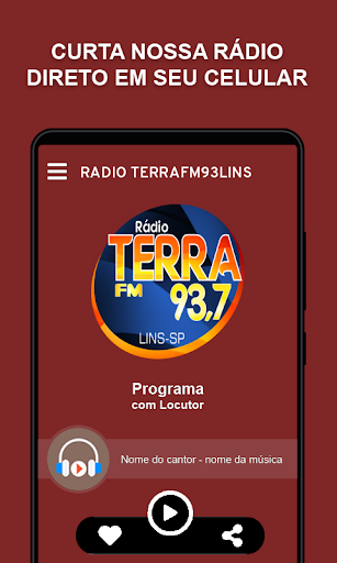 Android application radio terrafm93lins screenshort