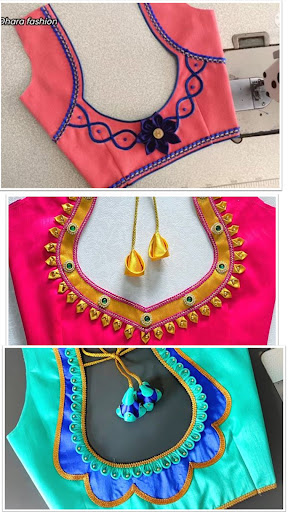 Ultimate Blouse Neck Designs Screen 3