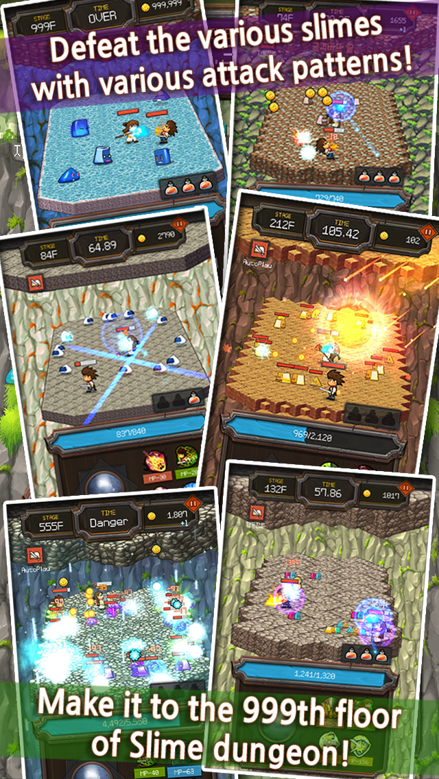 Android application Dungeon999 screenshort