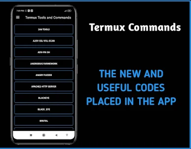 Termux commands and tools