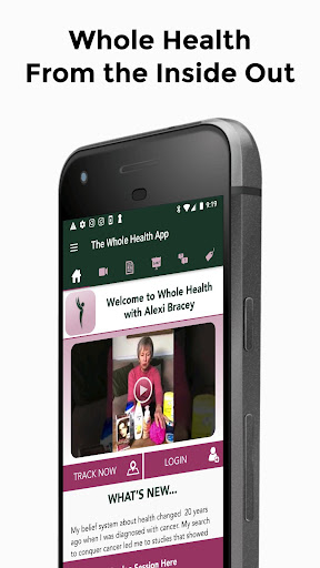 Android application The WholeHealth App screenshort