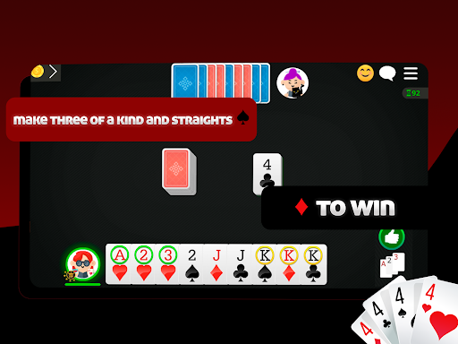 Straight Gin Rummy Online 21