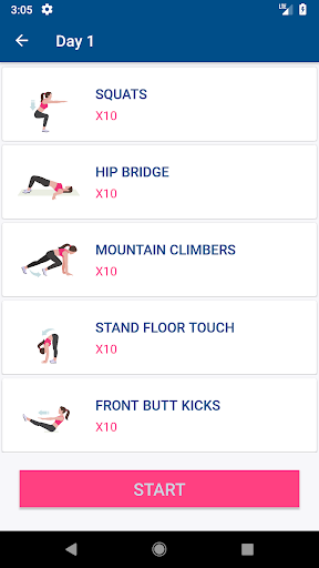 Butt & Legs - Glutes Workout Screen 3