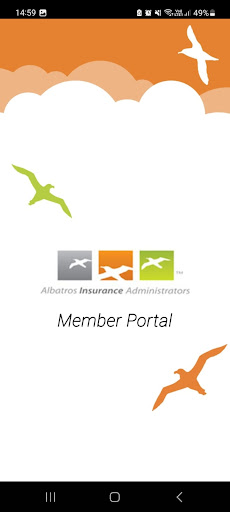Android application Albatros Member Portal screenshort