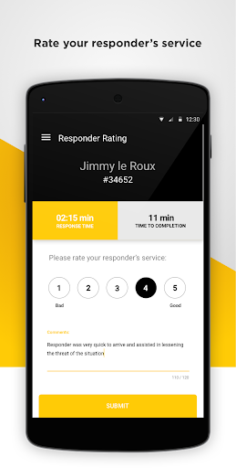Android application CAP-App screenshort