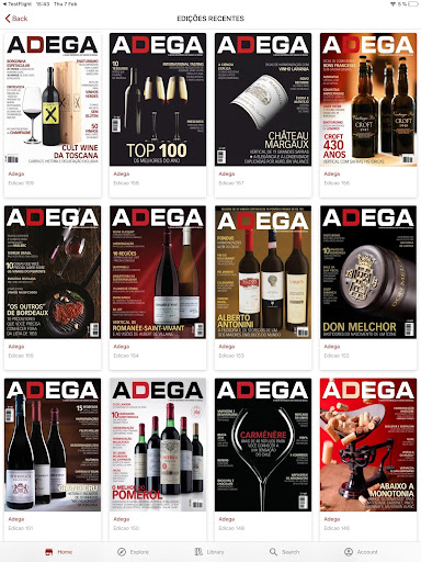 ADEGA Screen 2