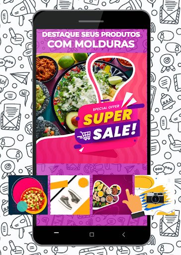 Visualização do aplicativo