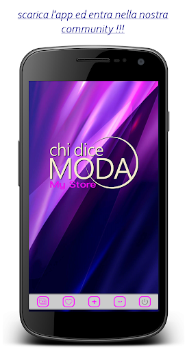 Android application MyStore ChiDiceModa screenshort
